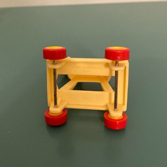 Fisher Price VTG Little People Collectible Toys: Baby/High Chair/Table/Tricycle - Picture 16 of 16